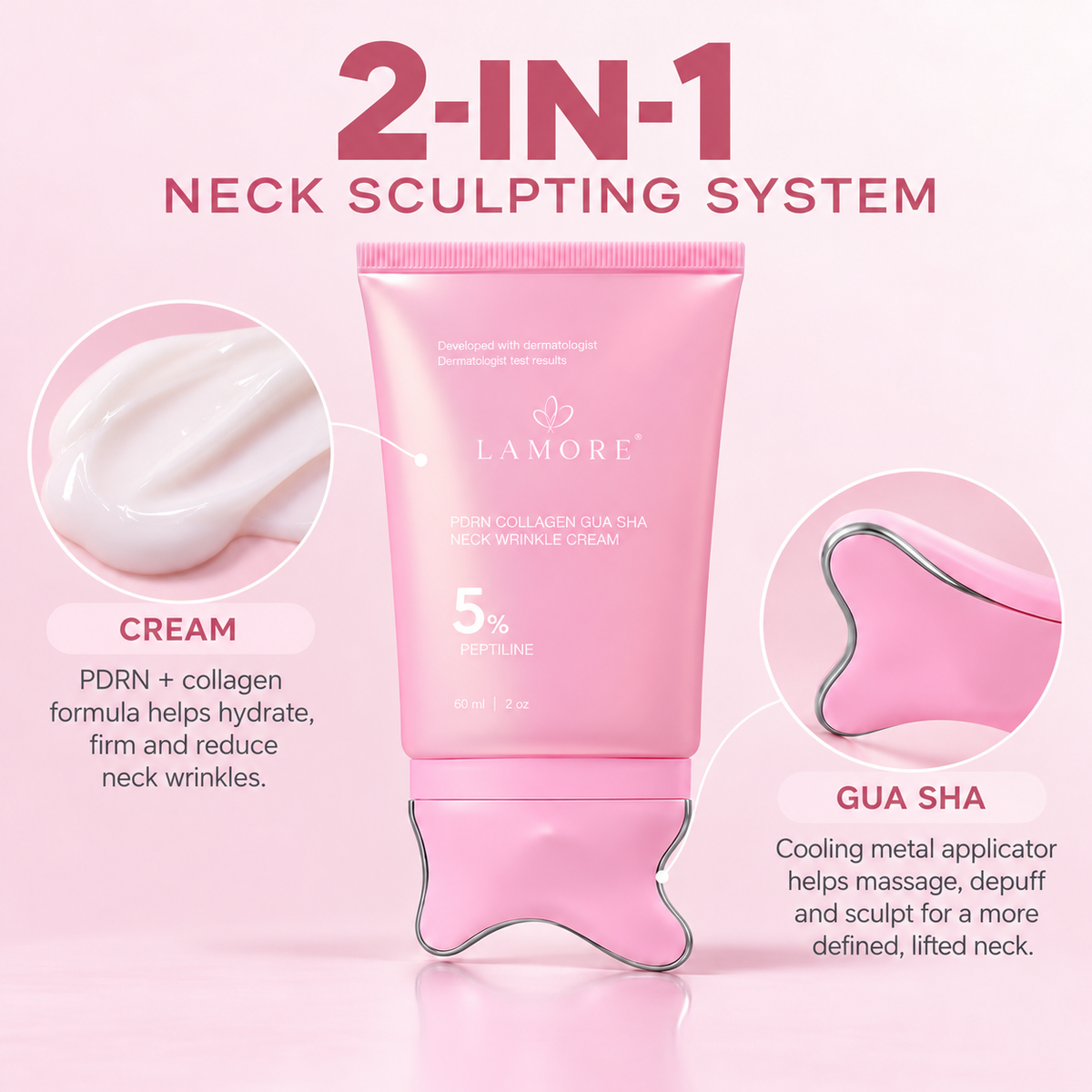 Korea's #1 PDRN Facial Sculpting Cream