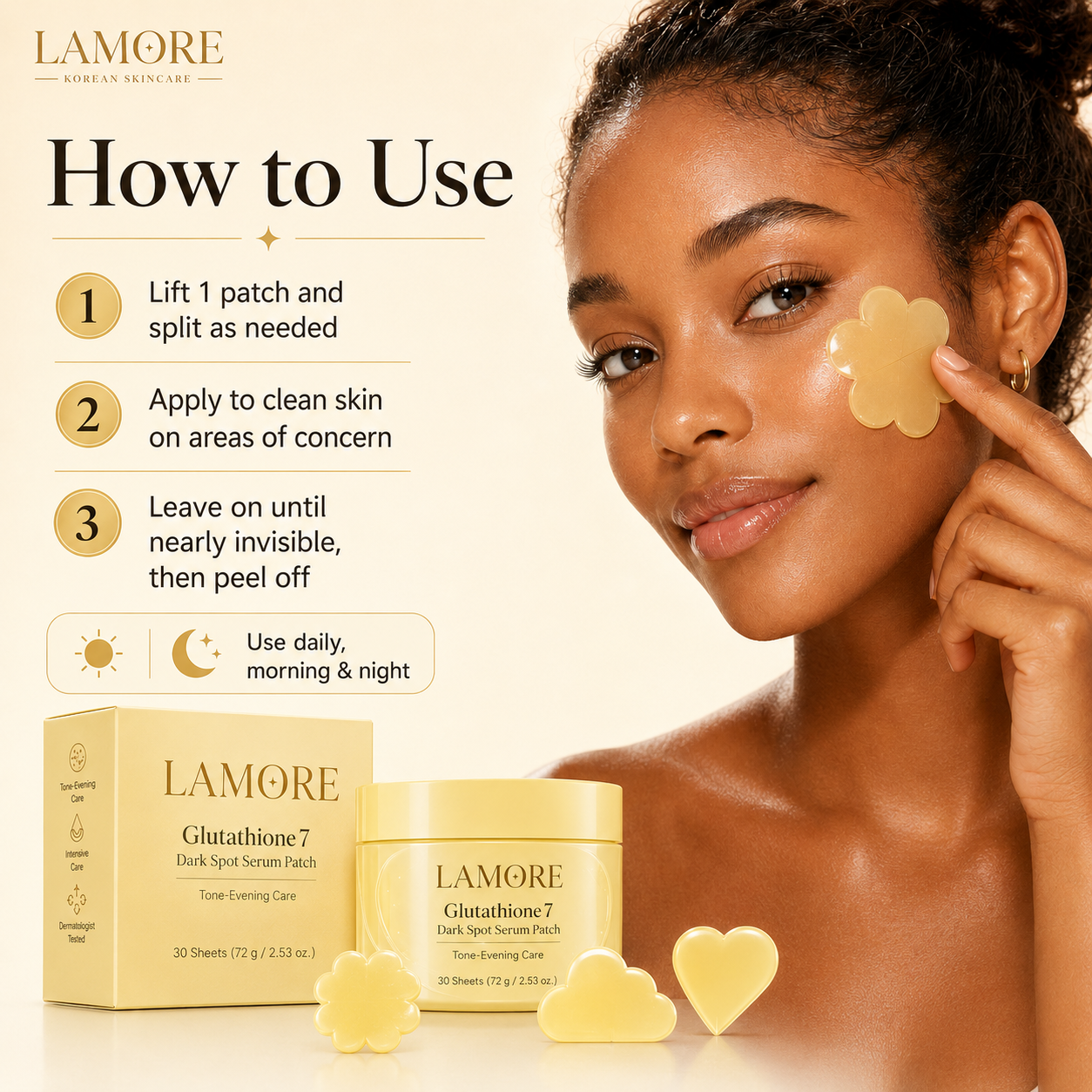 Korean Dark Spot Serum Patches