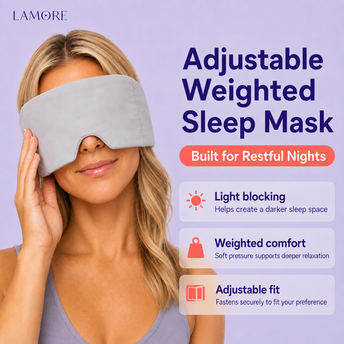 Adjustable Weighted Sleeping Mask