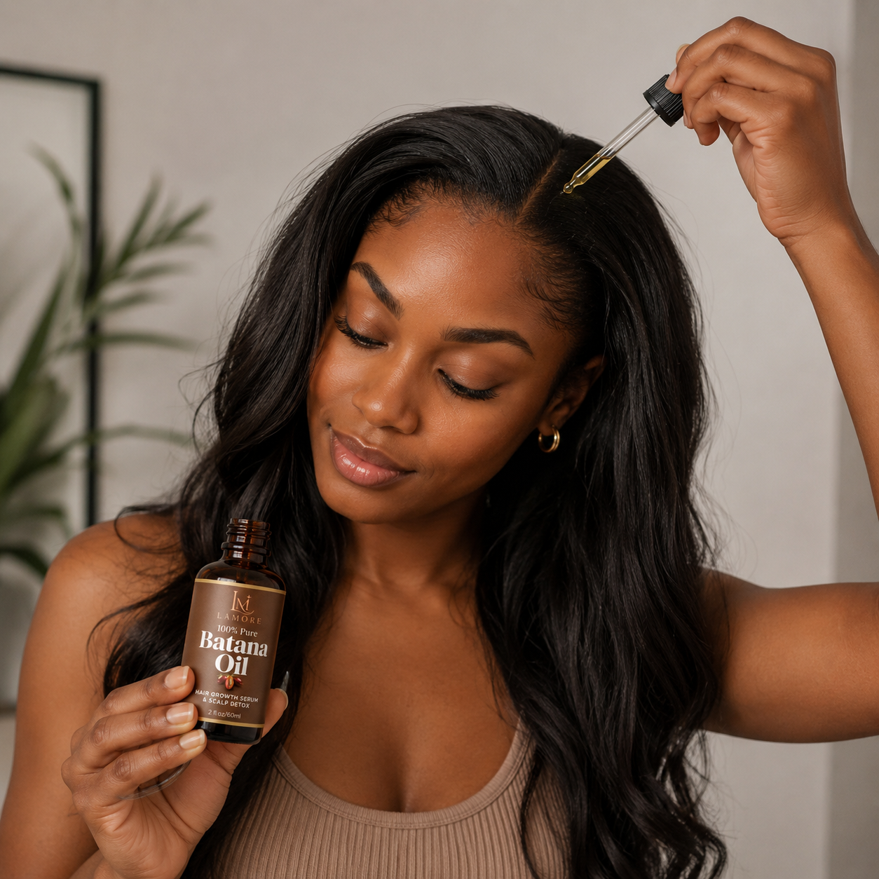 Pure Golden Batana Oil – Hair Growth & Scalp Repair Serum