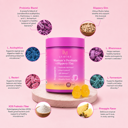Juicy Womens Probiotics Gummies