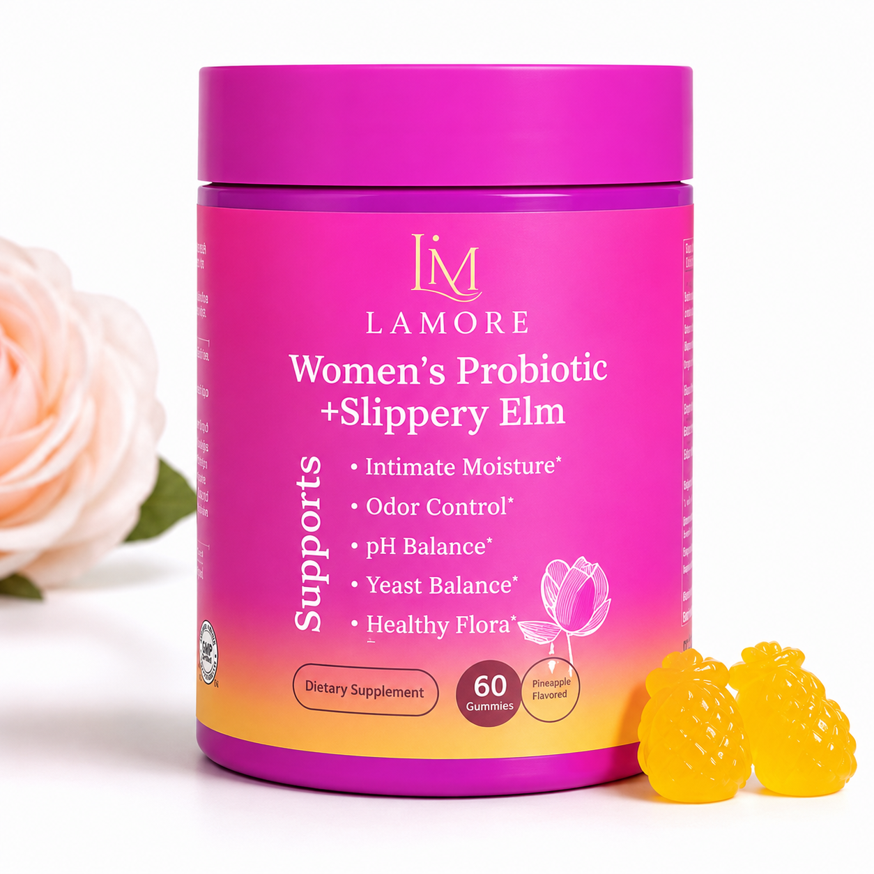 Juicy Womens Probiotics Gummies