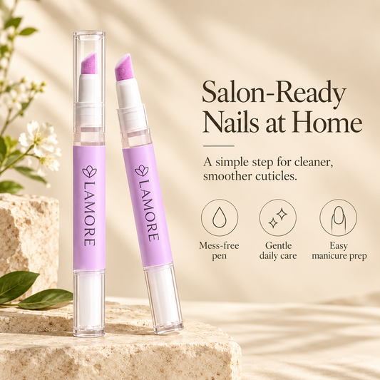 LAMORE 2-in-1 Cuticle Care Pen