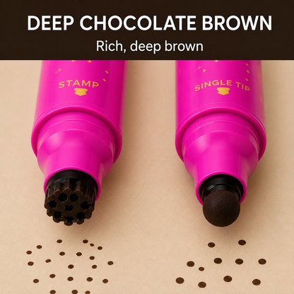 Waterproof Dual-Ended Aura Freckle Stamp Pen