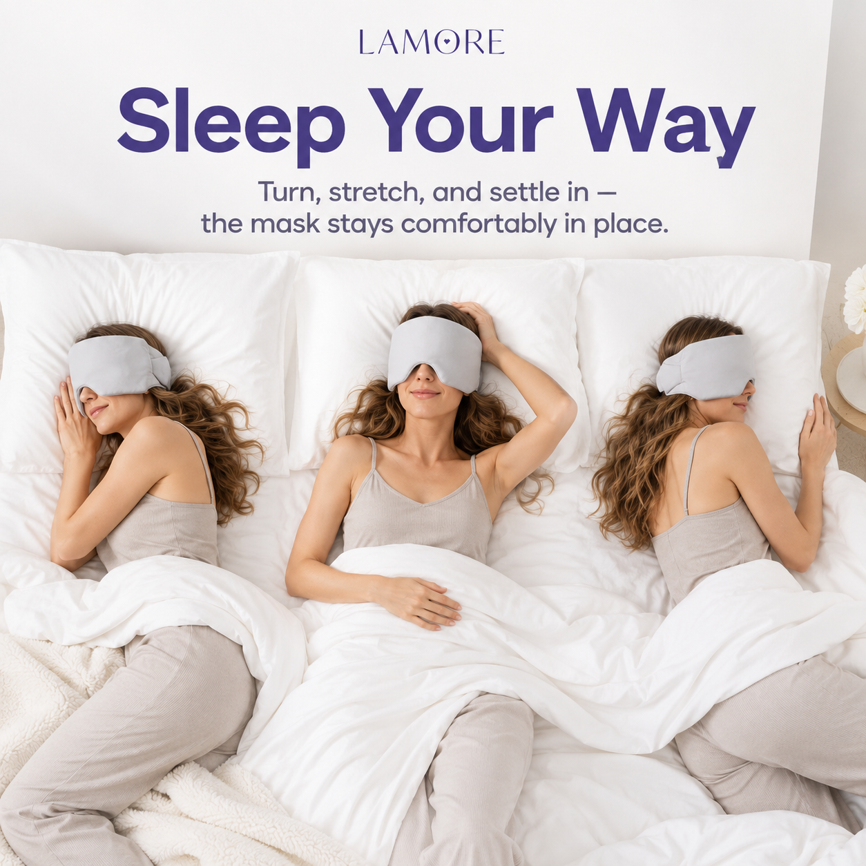 Adjustable Weighted Sleeping Mask
