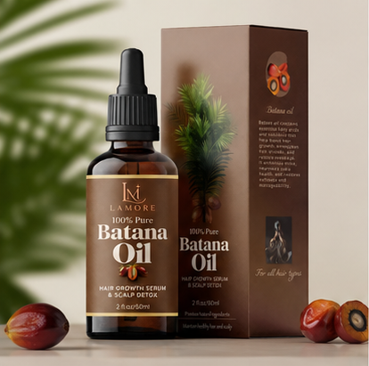 Pure Golden Batana Oil – Hair Growth & Scalp Repair Serum
